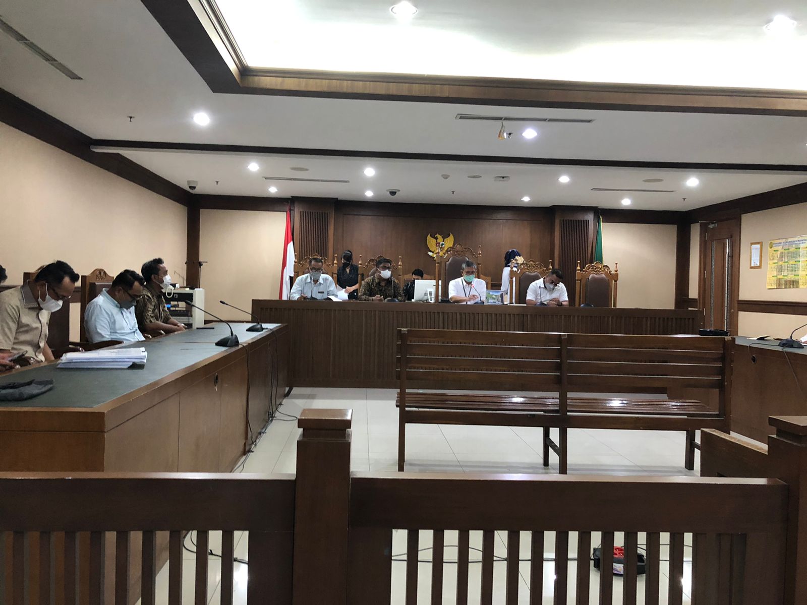 Rapat Verifikasi dan Pembahasan Rencana Perdamaian PT Arifindo Grha Pratama (Dalam PKPU) di Pengadilan Niaga pada Pengadilan Negeri Jakarta Pusat